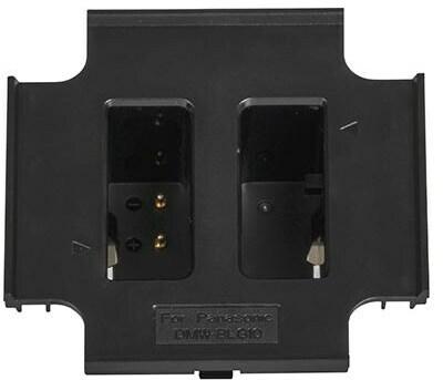 Hähnel Akkuladegerät für ProCUBE 2 Plate für Panasonic DMW-BLG10 Akku (Kamera Akku Ladegerät)