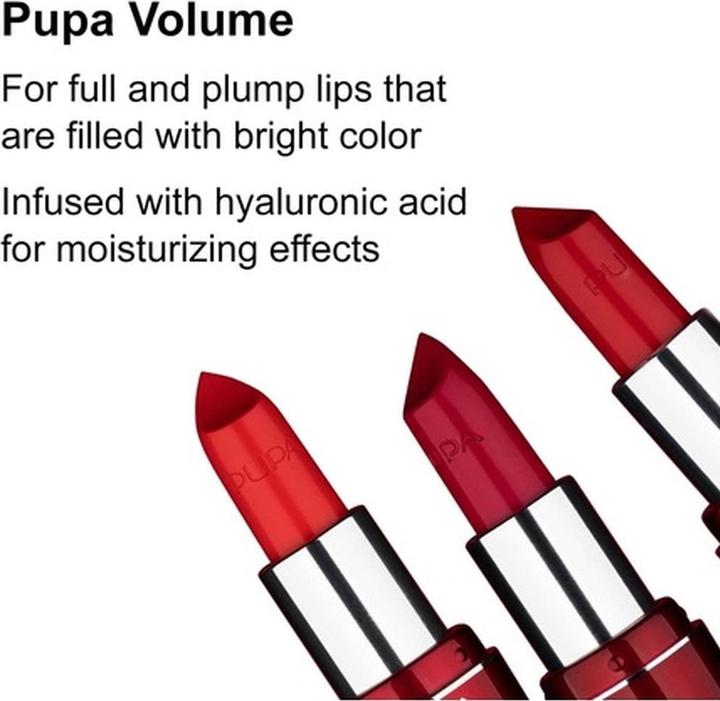 Actual product image Pupa Milano Pupa - Volume Enhancing Lipstick - Lipstick for increasing lip volume 3.5 ml 400 Vintage Red (400 Vintage Red)