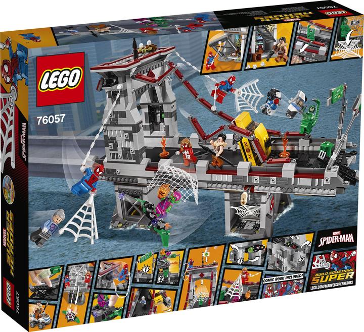 Actual product image LEGO Spider-Man: Web Warriors ultimate bridge battle (76057, LEGO Marvel)