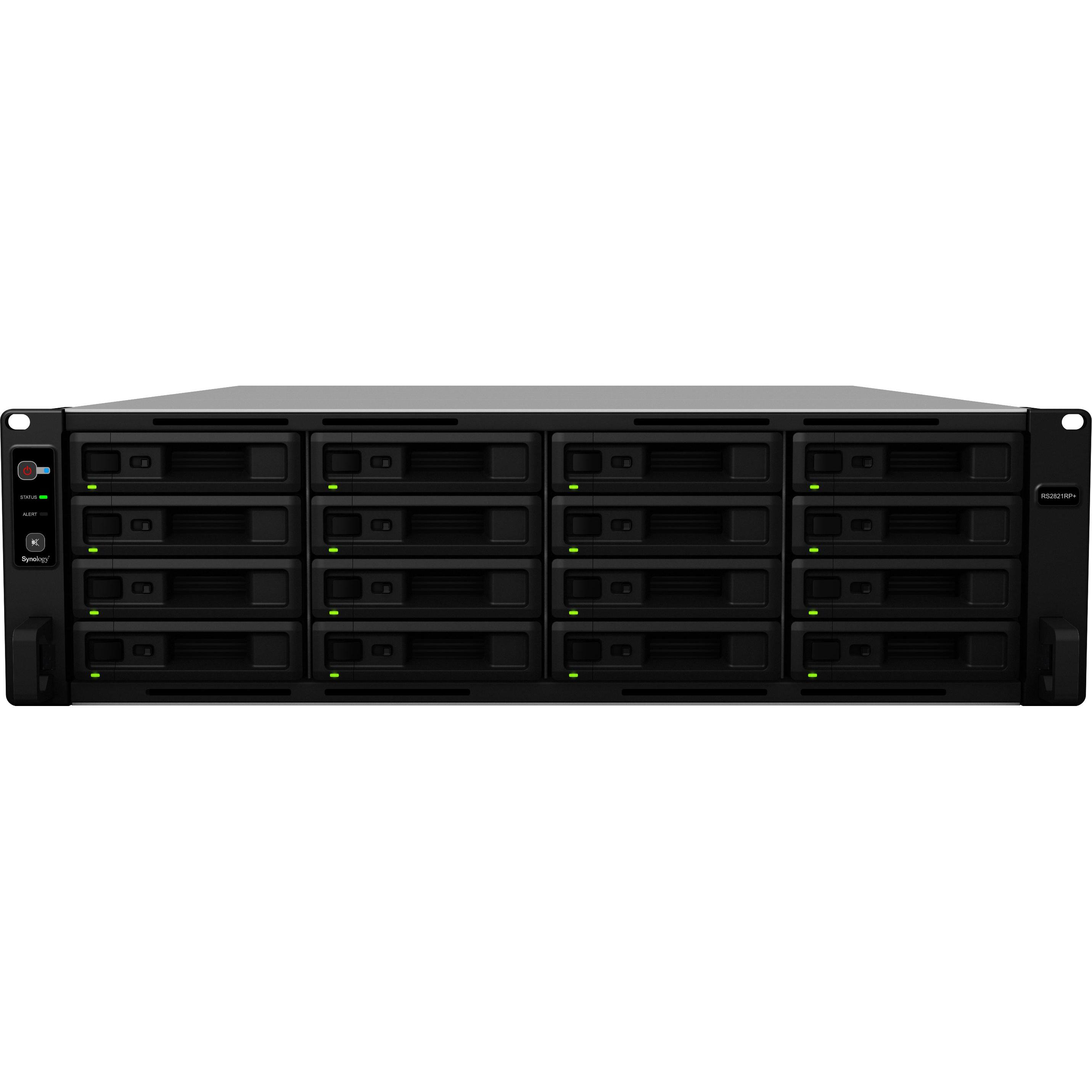 Synology RS2821RP+ (0 TB), NAS, Schwarz