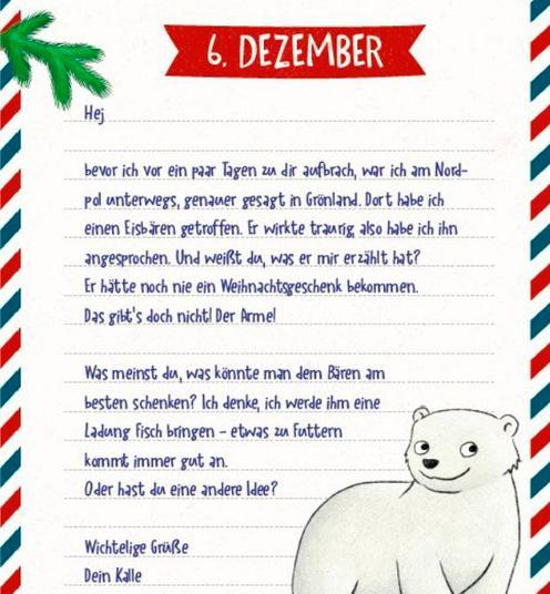 Nutritional values and ingredients 24 Letters from the Christmas Goblin Advent Calendar Book