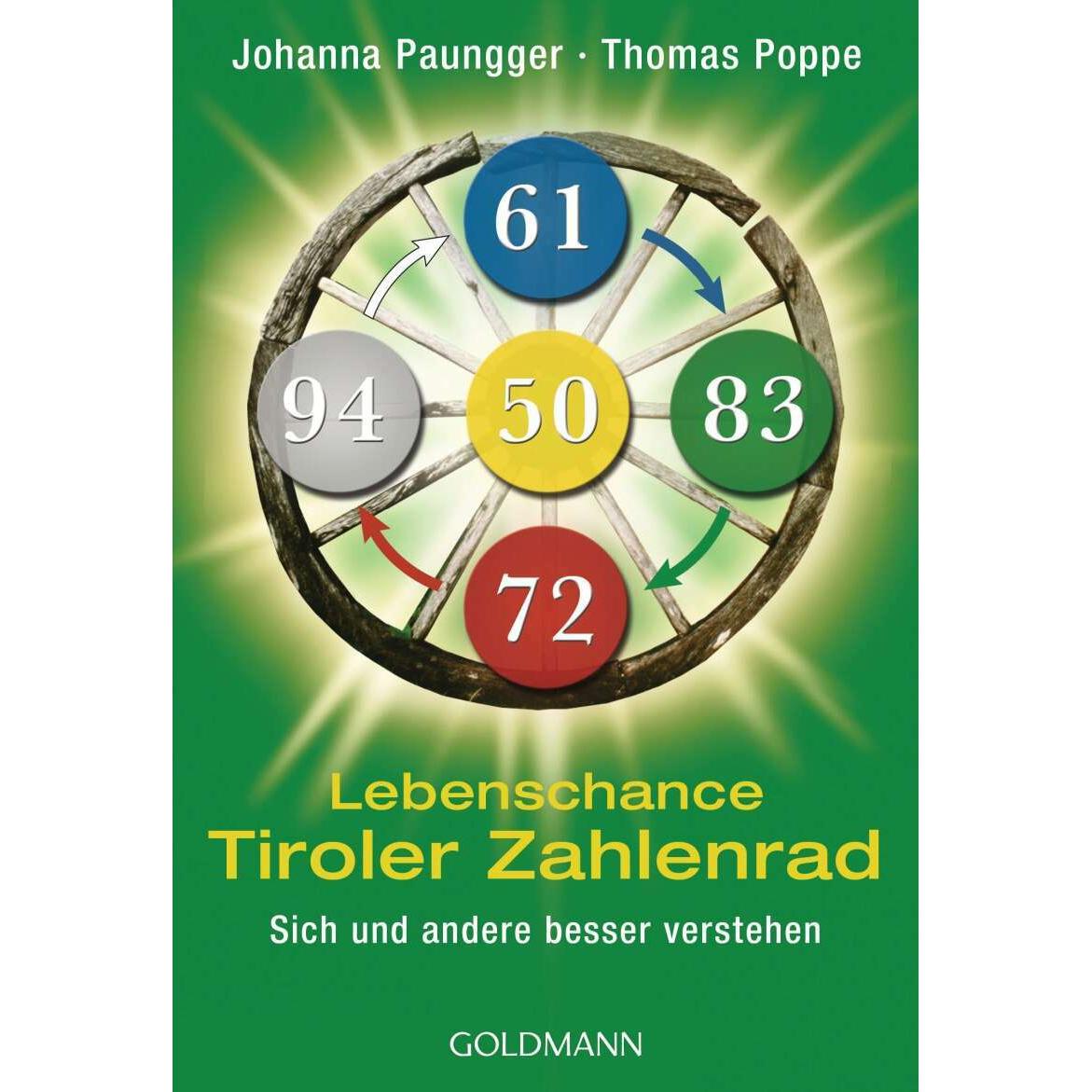 Lebenschance Tiroler Zahlenrad, Ratgeber von Johanna Paungger, Thomas Poppe