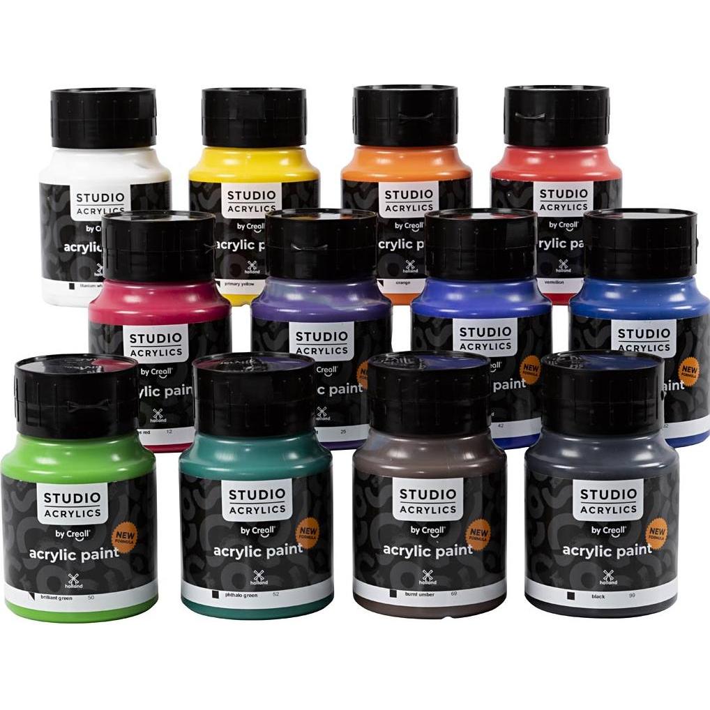 Default, Colore + Vernice per fai da te, Creall Studio Acrylic Paint (500 ml)