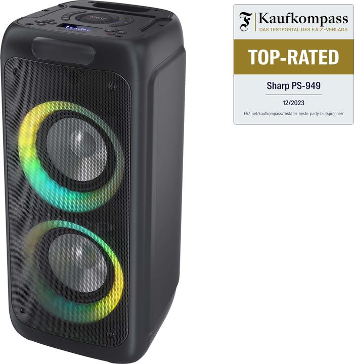Actual product image Sharp PS-949 (12 h, Electrical connection, Rechargeable battery operated)