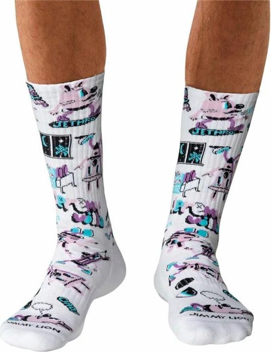 Actual product image Jimmy Lion football socks athletic - jethro pattern (41 - 46)