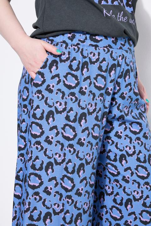 Produktbild Studio Untold Culotte, Wide Legs, Leoprint, Elastikbund (46)