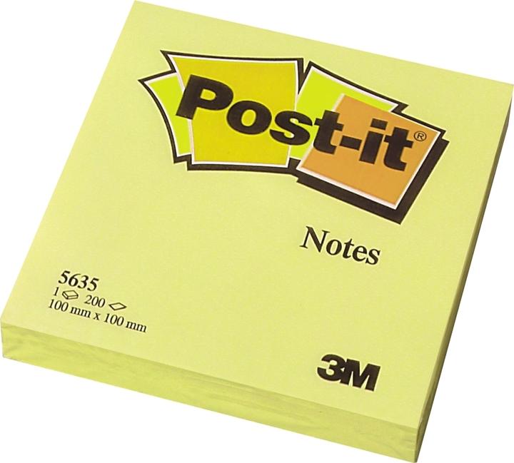 Image du produit Post-it Notes de détention (100 x 100 mm)