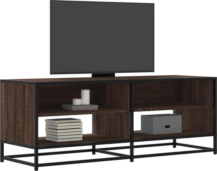 Actual product image vidaXL TV cabinet Lowboard TV cabinet TV table Brown oak look