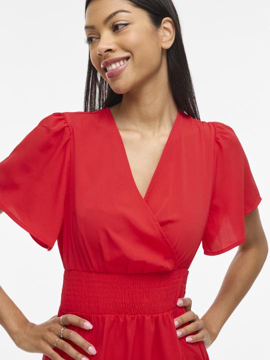 Image du produit Vila VIMATHILDE Kurzärmeliges Maxikleid (40)