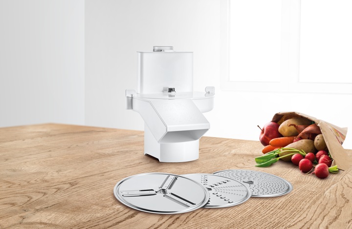 Actual product image Bosch Hausgeräte Bosc continuous slicer MUZ6DS3 wh | MUM 6 accessories