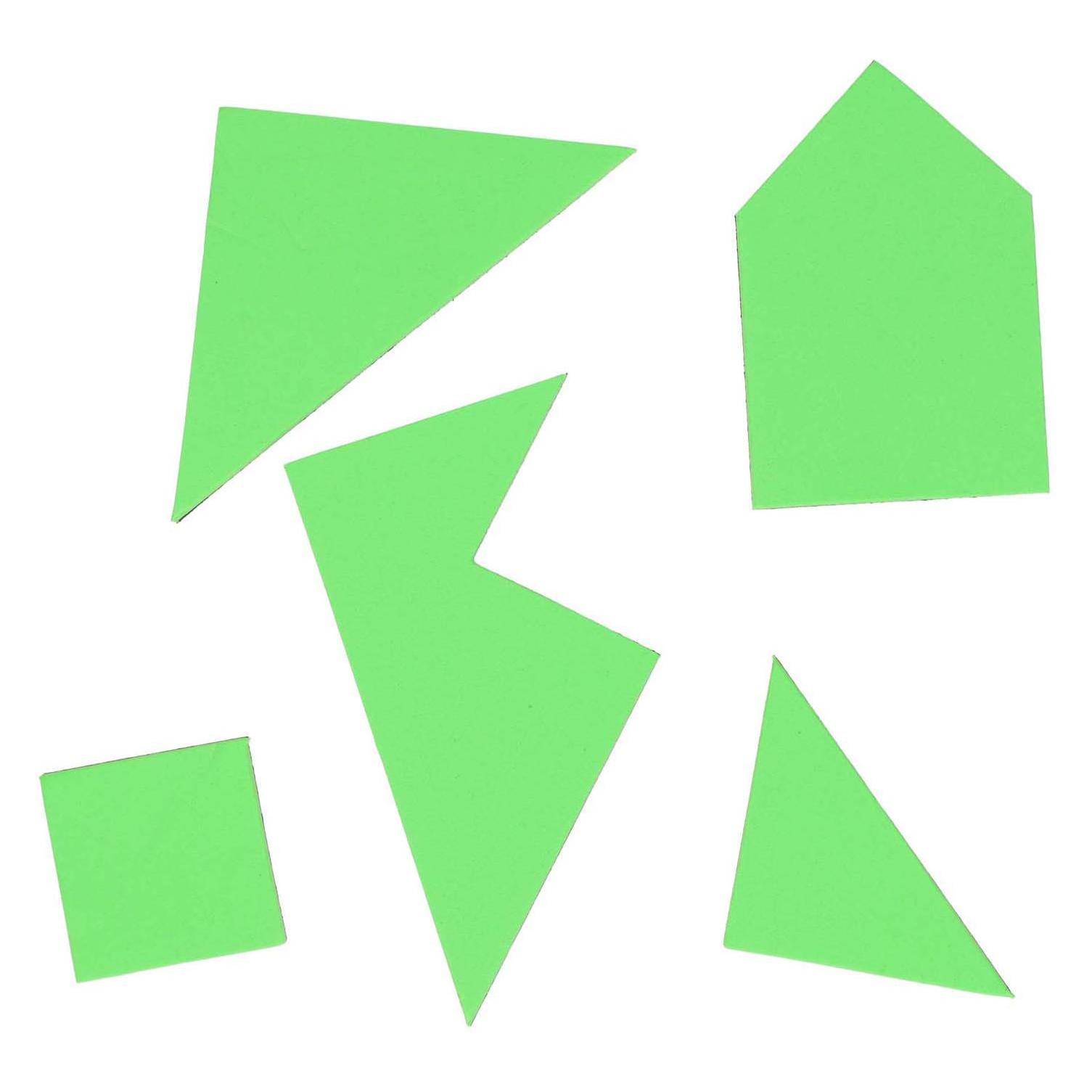 Puzzle Tangram, 4 Pezzi (4 Pezzi)