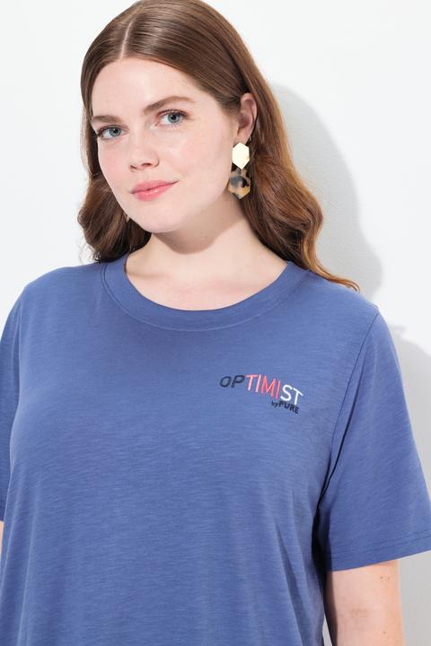 Actual product image Ulla Popken Eco Cotton Optimist Logo Tee (42, 44)