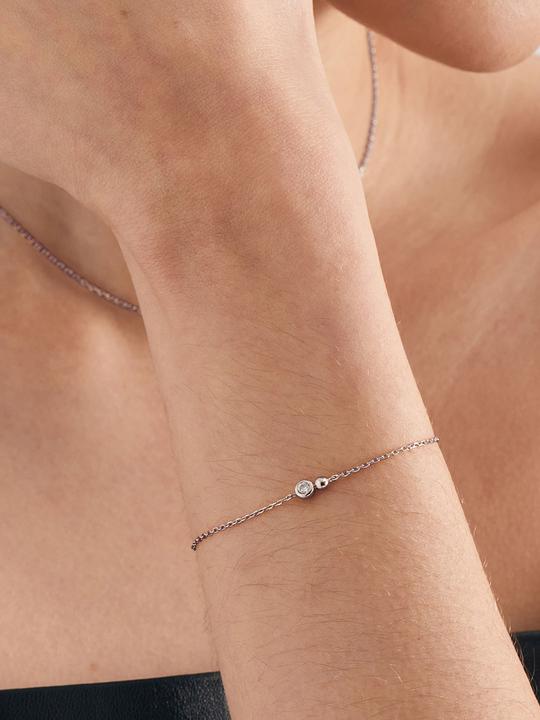 Produktbild Ania Haie Armband Spaced Out B045-01H-CZ Damen (18.50 cm, 925 Silber)