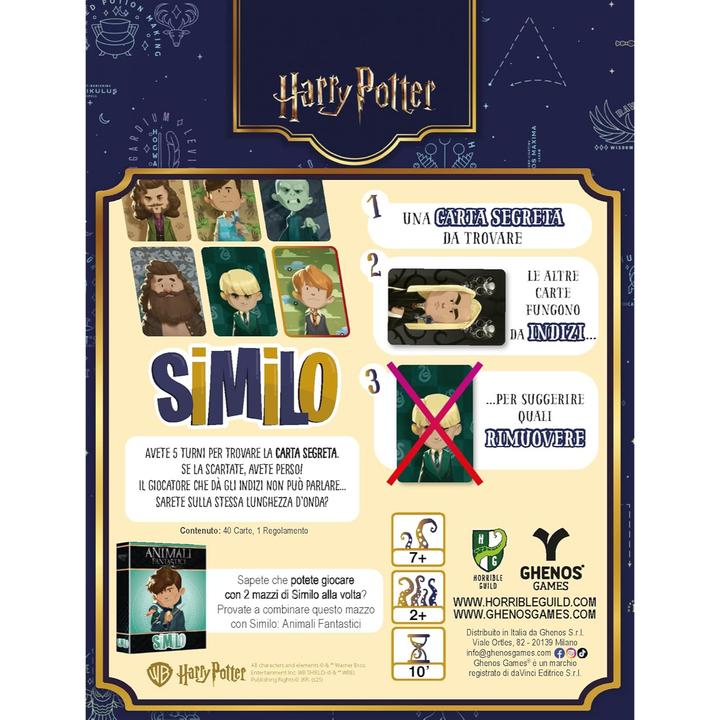 Produktbild Ghenos Games Similo - Harry Potter (Nuova Versione) (Italienisch)