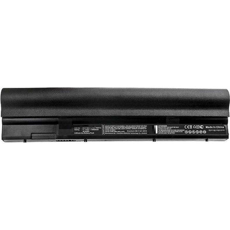 CoreParts Laptop Battery for CLEVO (4400 mAh), Notebook Akku, Schwarz