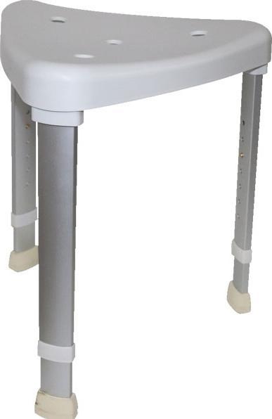 Mobilex Dreieckiger Duschhocker (150 kg)