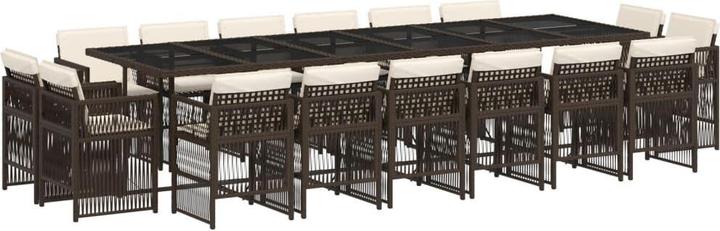 Produktbild vidaXL Garten Essgruppe (330 x 106 x 73 cm)