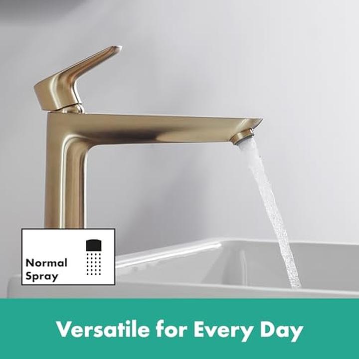 Image du produit hansgrohe HG EH-WT-MI TALIS E 240 sans garniture de vidage bronze brossé