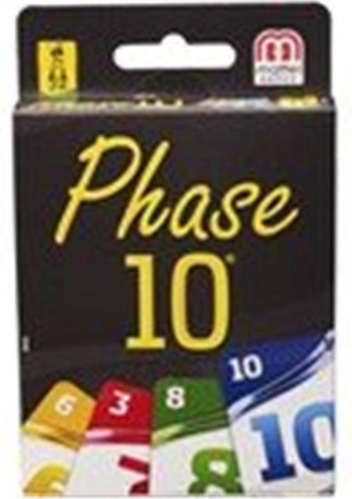 Actual product image Mattel Games Phase 10 (English, 2 - 6 Players)
