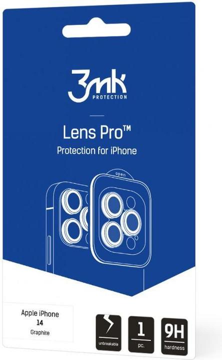 Image du produit 3MK iPhone 14 - Lens Protection Pro Graphite (1 pcs, Apple iPhone 14)