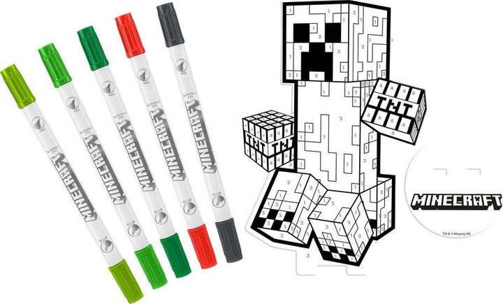 Produktbild Kids Licensing Minecraft Colouring set