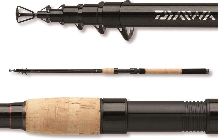 Immagine prodotto Daiwa Canna da pesca allround lunghezza 3,60m peso di lancio 100-300g (Telescopio, 360 cm)