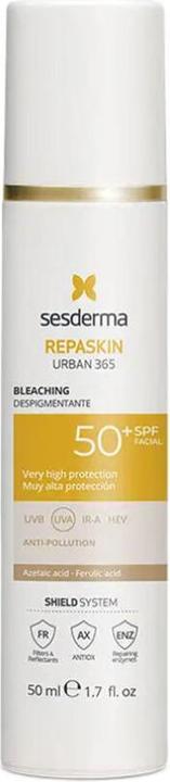 Produktbild Sesderma Repaskin Urban 365 Enthaarungsmittel (Sonnencreme Gesicht, SPF 50, 50 ml)