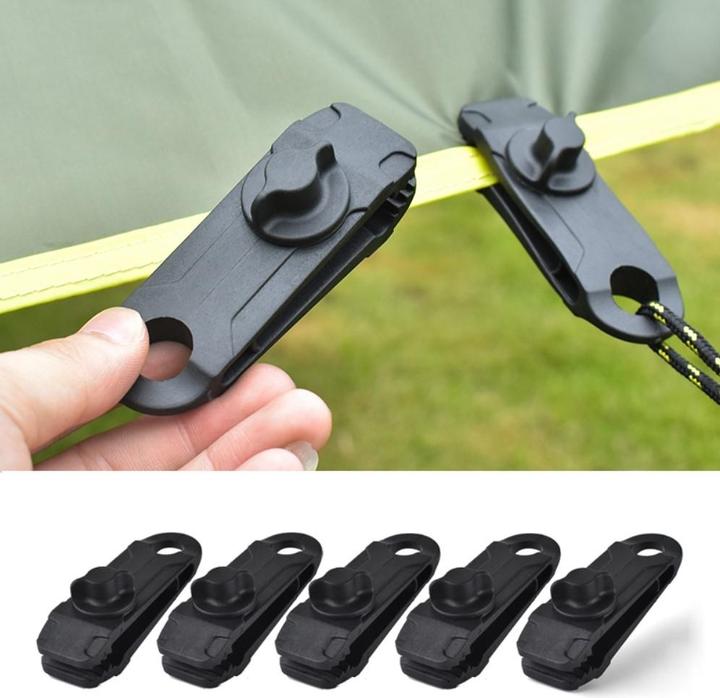Produktbild Stride Zelt Planen Klammer 5er Set Befestigungsclip Outdoor Universal