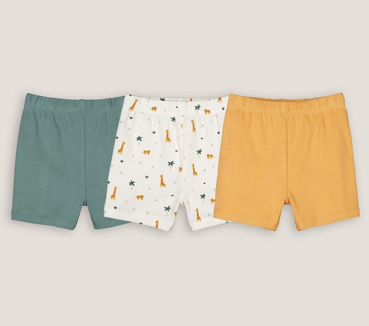 Produktbild La Redoute Collections 3er-Pack Baumwoll-Shorts (74, 3er Pack)