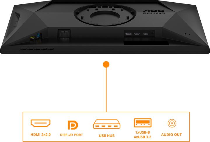 Actual product image AOC 25G4SXU (1920 x 1080 pixels, 24.50")