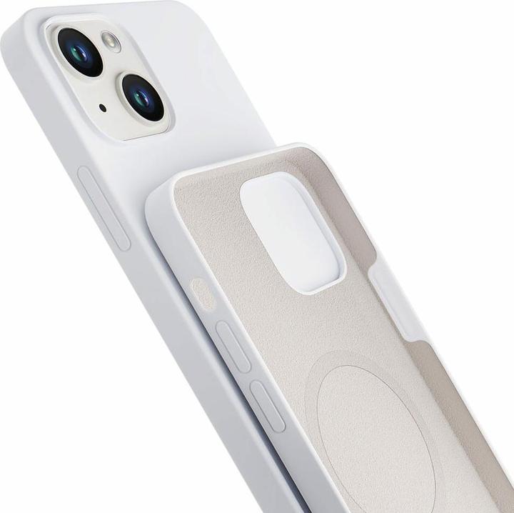 Produktbild 3MK Hardy Case iPhone 15 Plus 6.7" srebrno-biały/silver-white MagSafe (Apple iPhone 15 Plus)