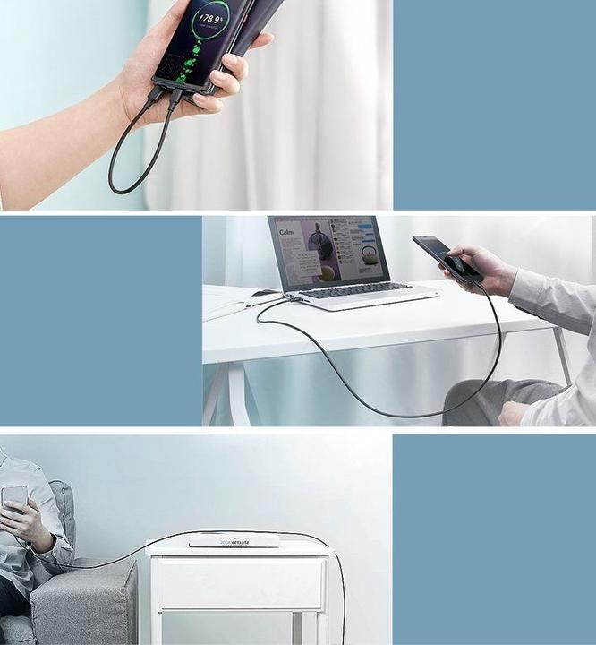 Produktbild Ugreen USB A – USB Typ C (3 m, USB 2.0)