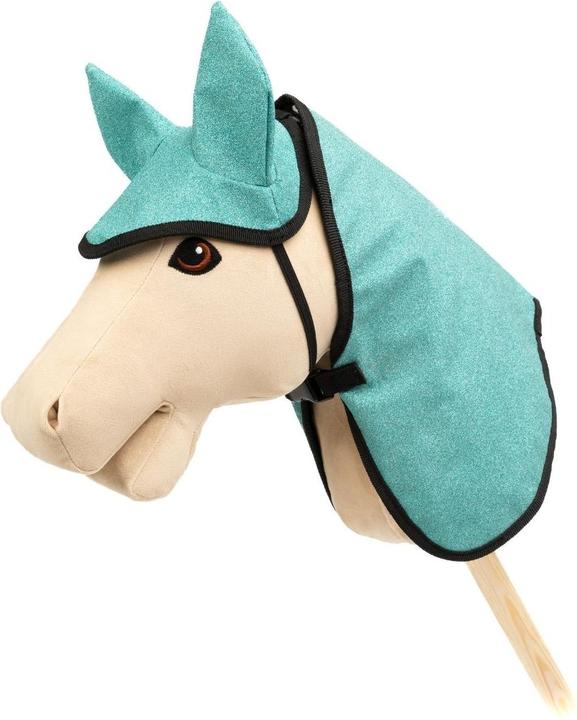 My Hobby Horse - Rug & ear bonnet blue glitter (MHH022001)