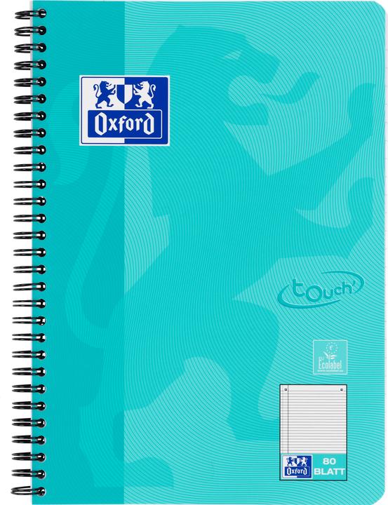 Image du produit Oxford Bloc-notes Touch (B5, Blanc, Couverture rigide)