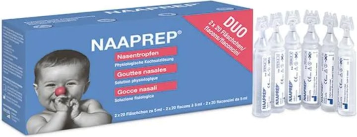 Naaprep Gouttes nasales 40x5ml (40 pièce(s))