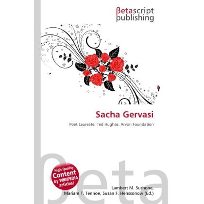 Sacha Gervasi, Fachbücher von Susan F. Marseken, Lambert M. Surhone, Miriam T. Timpledon