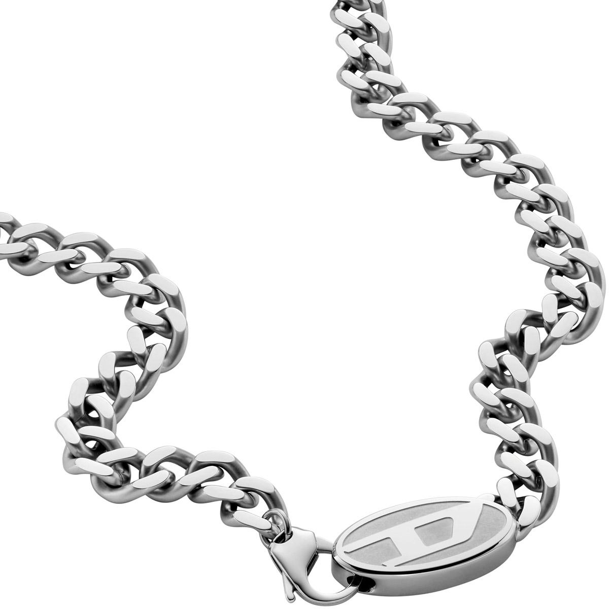 Diesel, Halsschmuck, Kette STEEL, (Edelstahl)