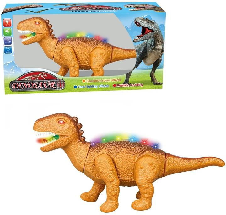 Trifox Ein batteriebetriebener Dinosaurier mit Stimme