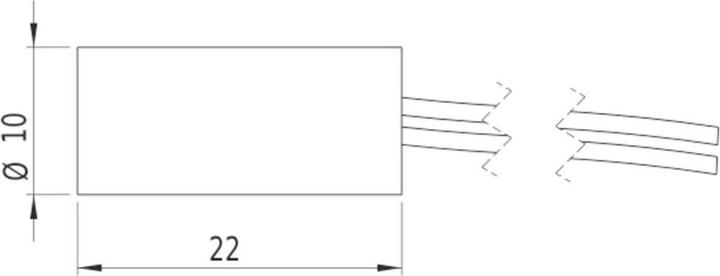 Productafbeelding Picotronic PICO 70105780 - Kreuzlaser rot 45° 650 nm 12 VDC 10x22 mm Klasse