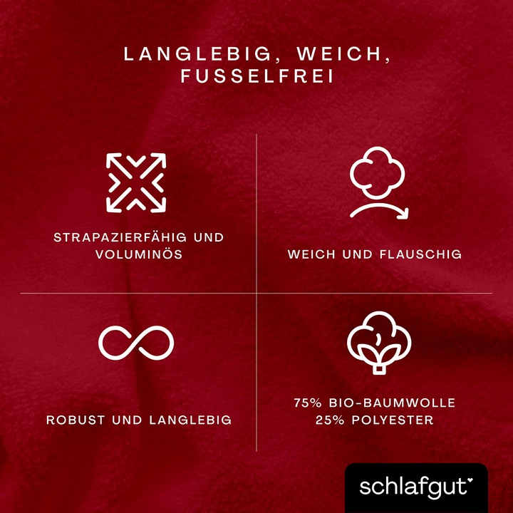 Actual product image schlafgut Frottex (140 x 200 - 160 x 220 cm)
