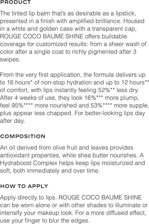 Produktbild Chanel Rouge Coco Baume Brillante (758 Blushing Pink)