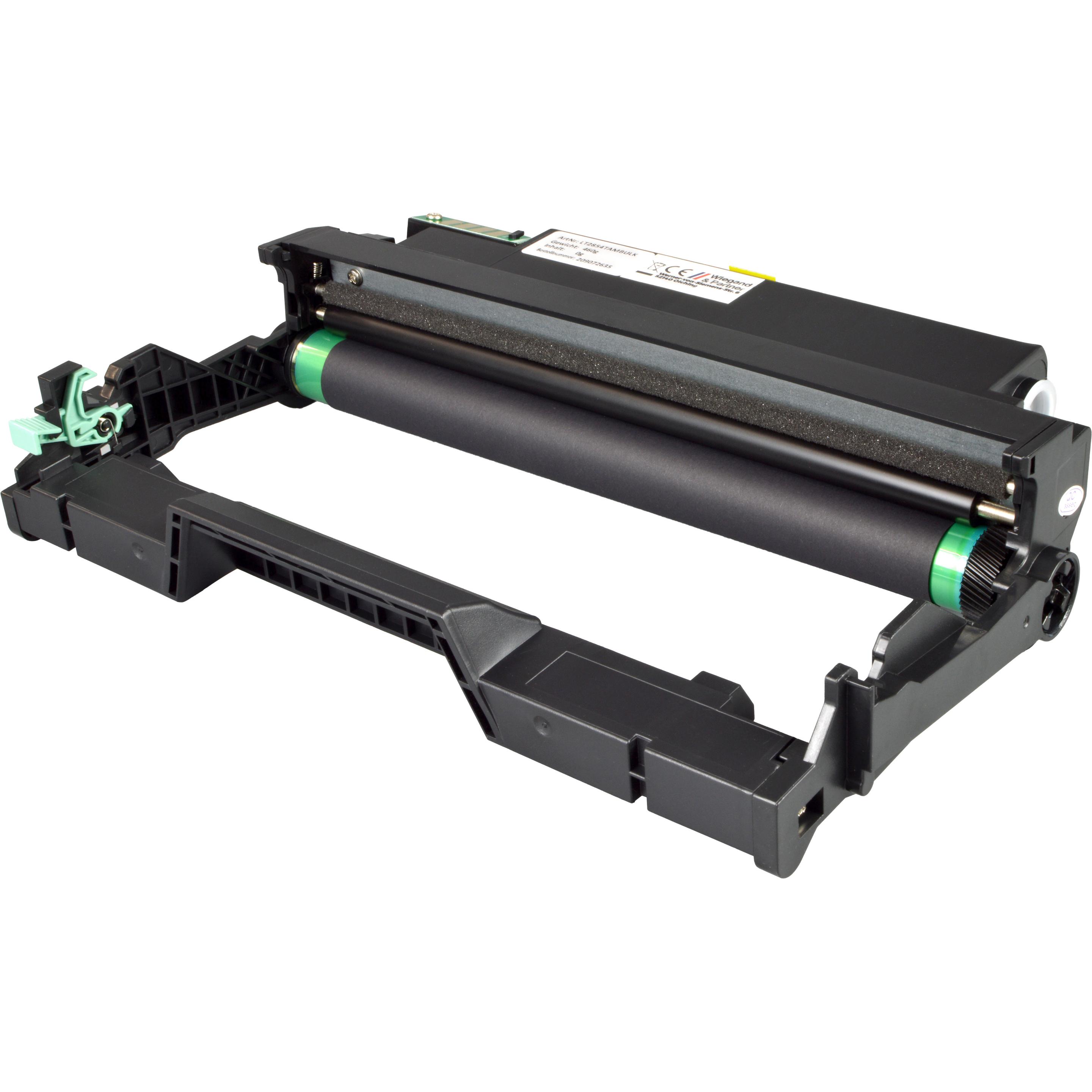W&P, Toner, Recycling Trommel ersetzt Lexmark B220Z00 schwarz (BK)