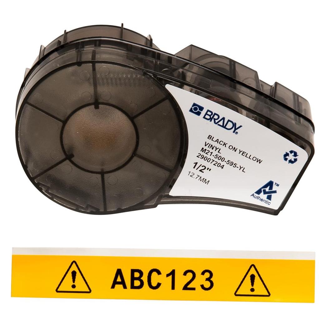 Brady Nero Rotolo Di Etichette, 142799 (12.70 Mm)