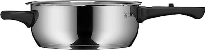 Actual product image WMF Pressure Frying Pan 3l Pressure Cooker without Lid Perfect Induction Stainless Steel (22 cm, Steam cooker, Stainless steel)