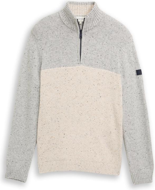 Produktbild Tom Tailor Structured Mix Knit Troyer (XXL)