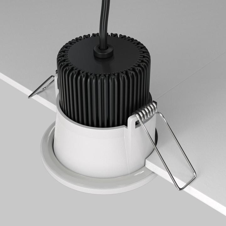 Immagine prodotto Maytoni Zoom LED downlight, luce da incasso 6W bianco IP65 90Ra Ø6mm bianco caldo (470 lm)