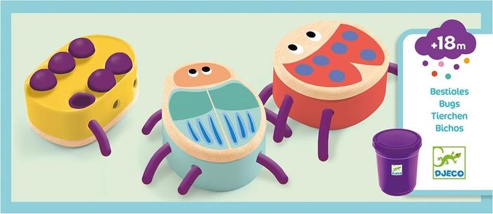 Productafbeelding Djeco Mijn Playdough Insecten
