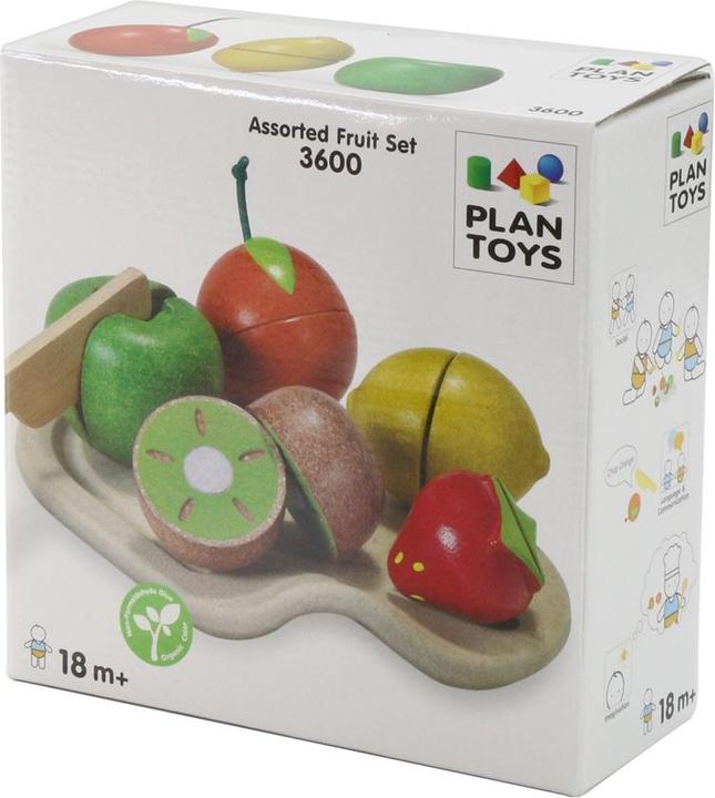 Image du produit Plantoys Fruits sur planche à découper