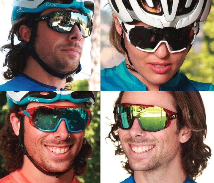 Image du produit Tifosi Sledge Lunettes de sport-crystal red (Rouge, Ac Red, Bleu clair, Clear, Green, Jaune clair)