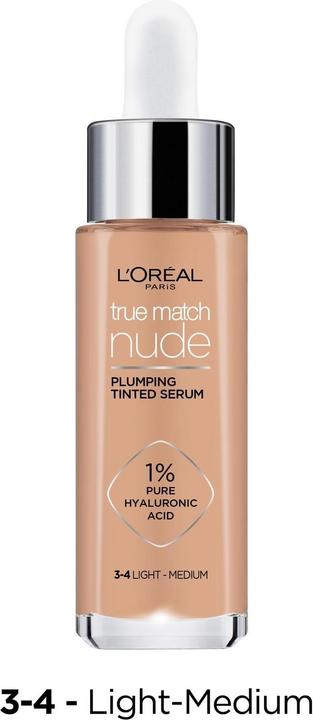 Actual product image L'Oréal Paris Perfect Match tinted serum (45385 light-medium)
